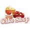 Signmission Cake Shop Decal Concession Stand Food Truck Sticker, D-DC-16 Cake Shop19 D-DC-16 Cake Shop19 - alternate 1